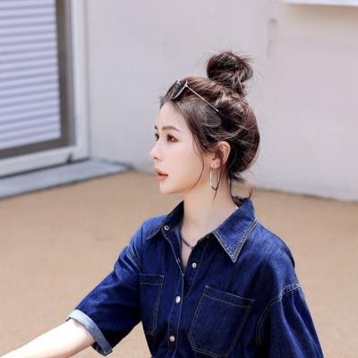 JUMPSUIT DENIM CỔ SƠ MI QUẦN SHORT - ND503